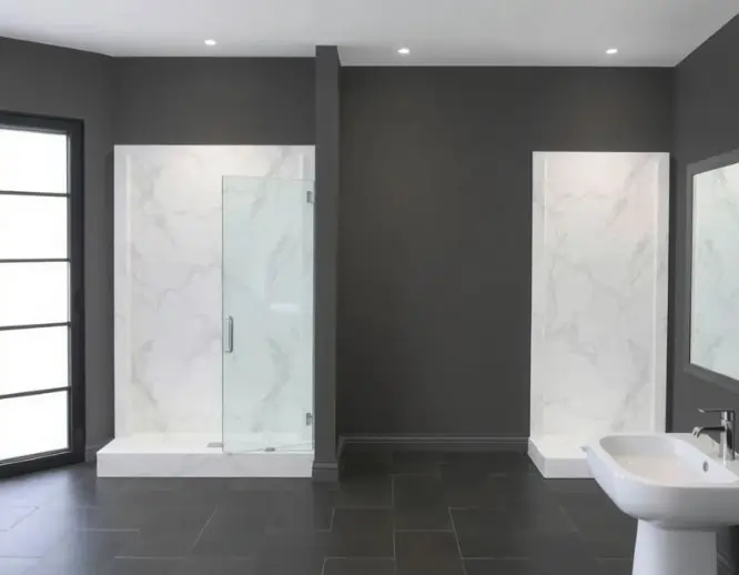 Cultured Marble Shower Pans & Surrounds